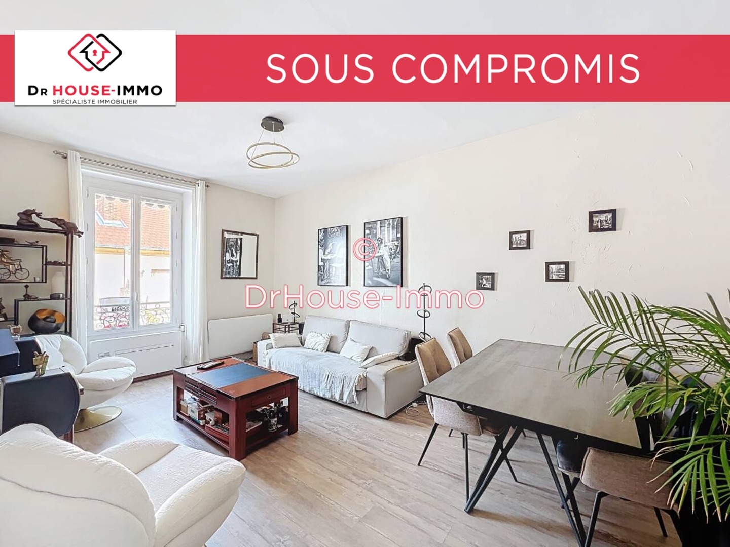 Photo 1 : Vente Appartement 4 pièces Lyon 80 m²