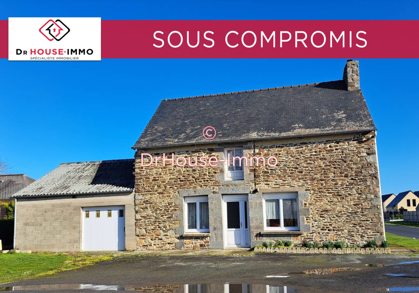 Photo 1 : Vente Maison 3 pièces La Fresnais 100 m²
