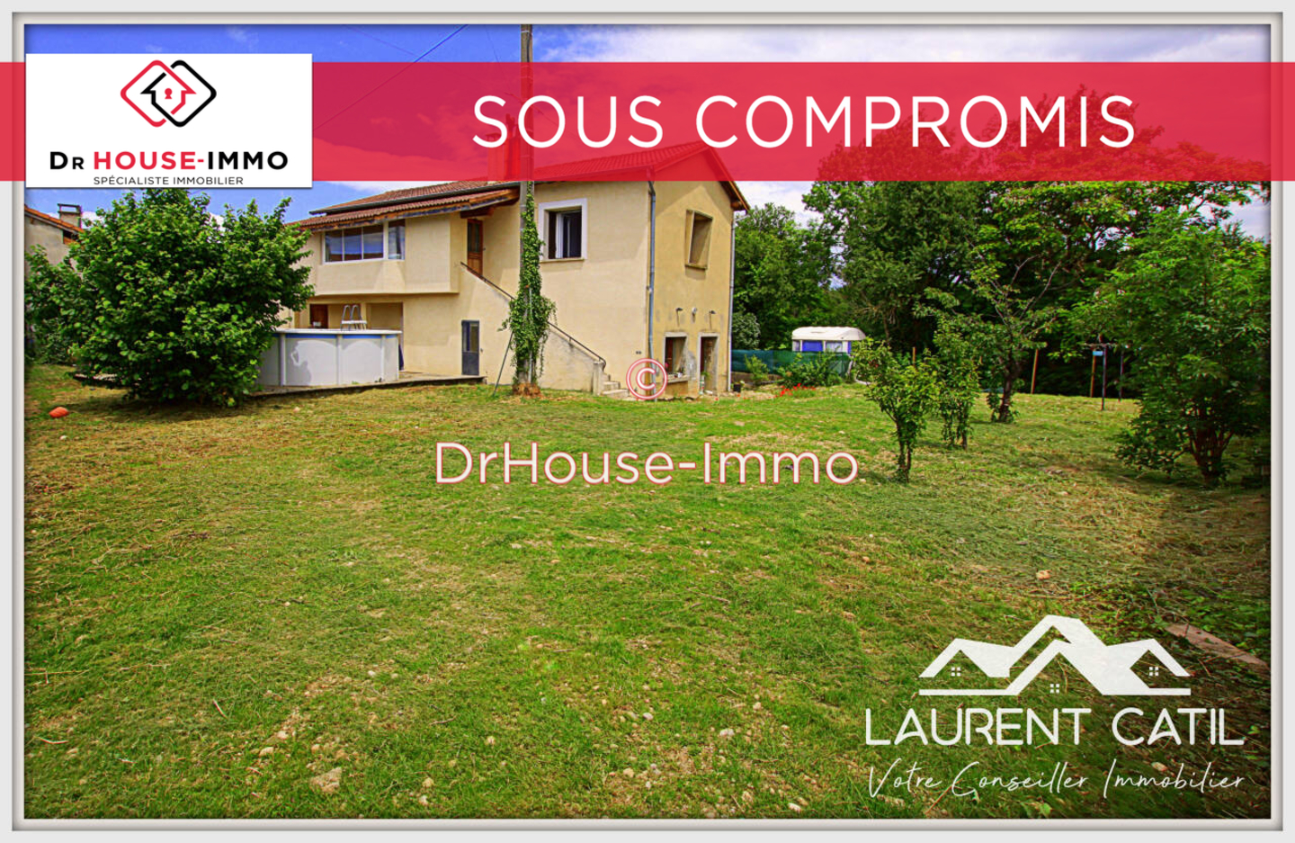 Photo 1 : Vente Maison 7 pièces Chatuzange-le-Goubet 180 m²