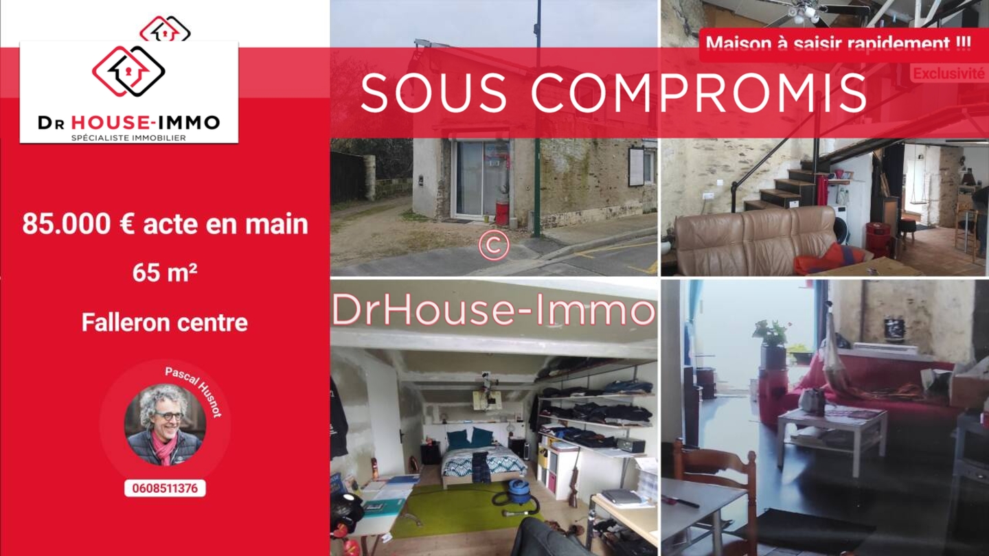 Photo 1 : Vente Maison 2 pièces Falleron 65 m²