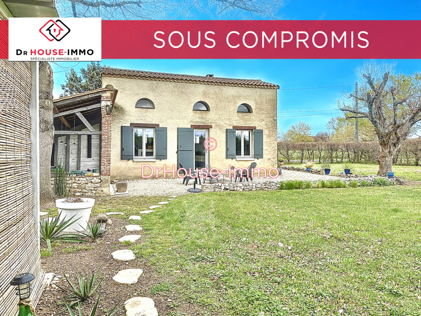 Photo 1 : Vente Maison 2 pièces Lamonzie-Saint-Martin 61 m²