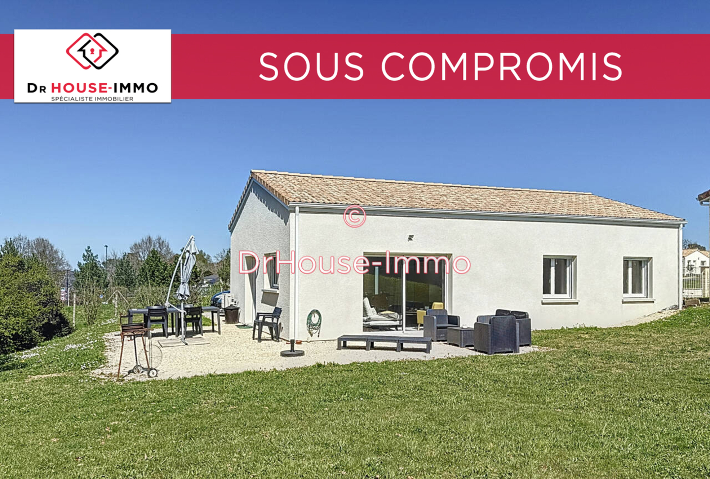 Photo 2 : Vente Maison 4 pièces Marsac-sur-l'Isle 87 m²