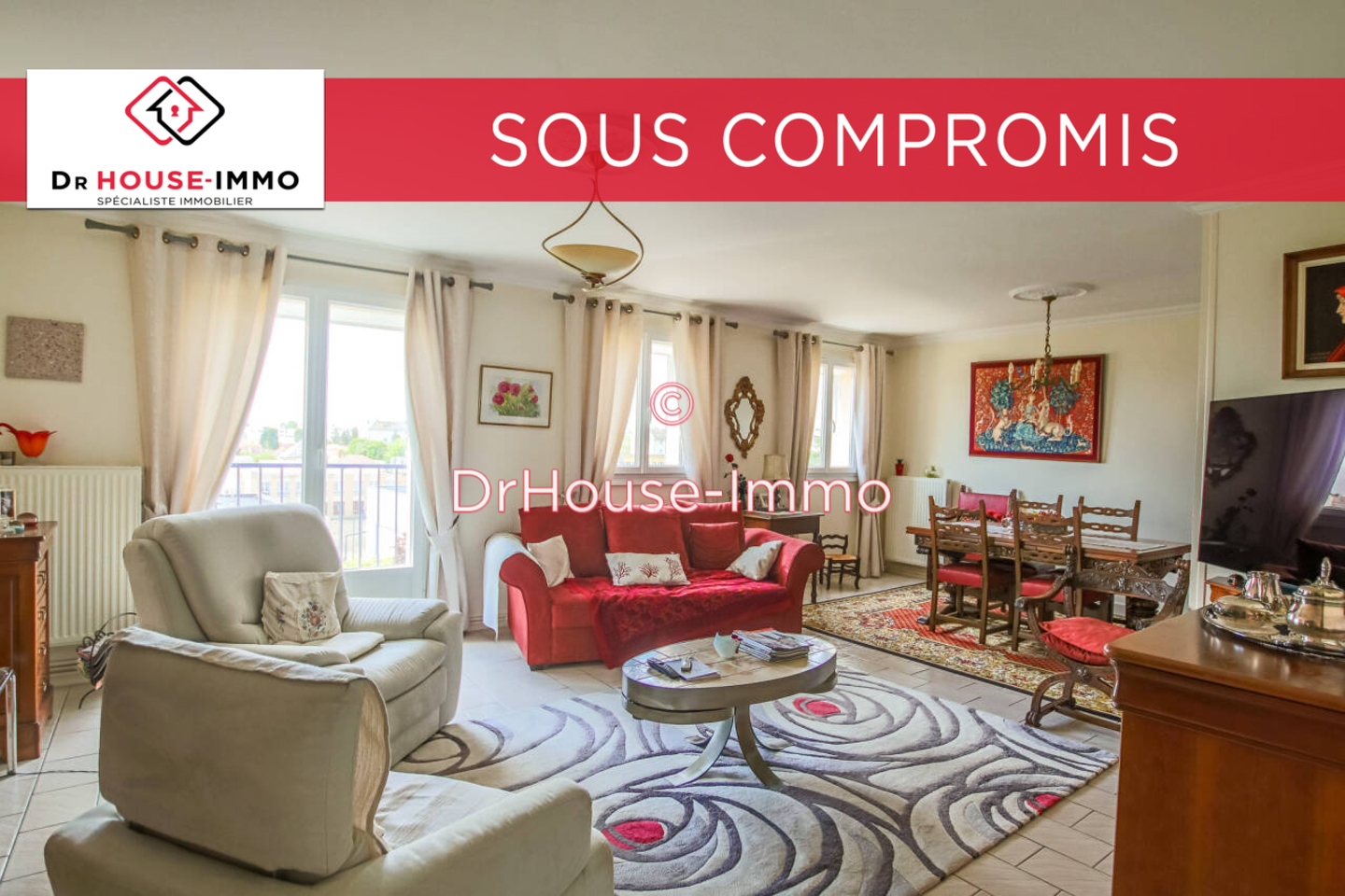Photo 1 : Vente Appartement 5 pièces Lucé 100 m²