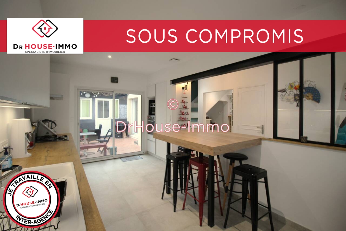 Photo 1 : Vente Maison 5 pièces Bordeaux 105 m²