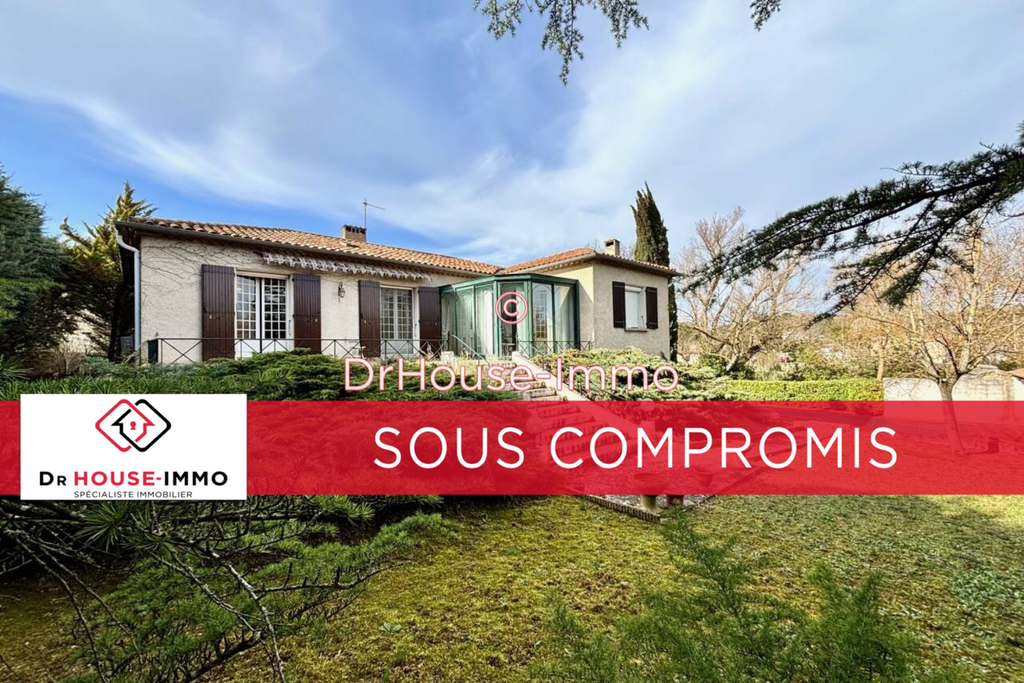 Photo 1 : Vente Maison 7 pièces Couffoulens 203 m²