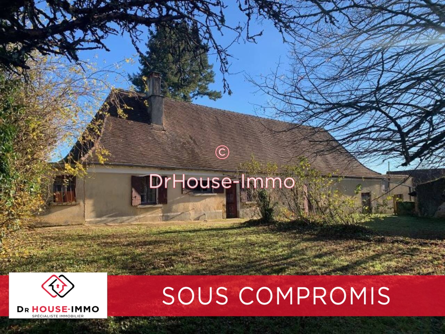 Photo 1 : Vente Maison 3 pièces Sainte-Alvère 79 m²