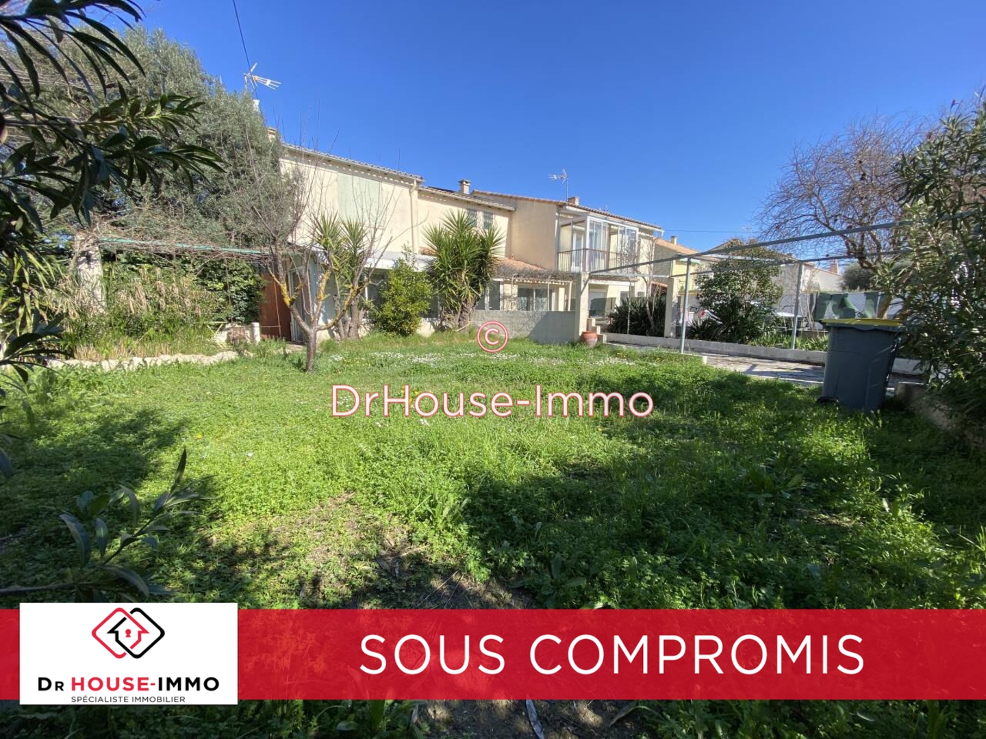 Photo 1 : Vente Maison 5 pièces Saint-Laurent-d'Aigouze 154 m²