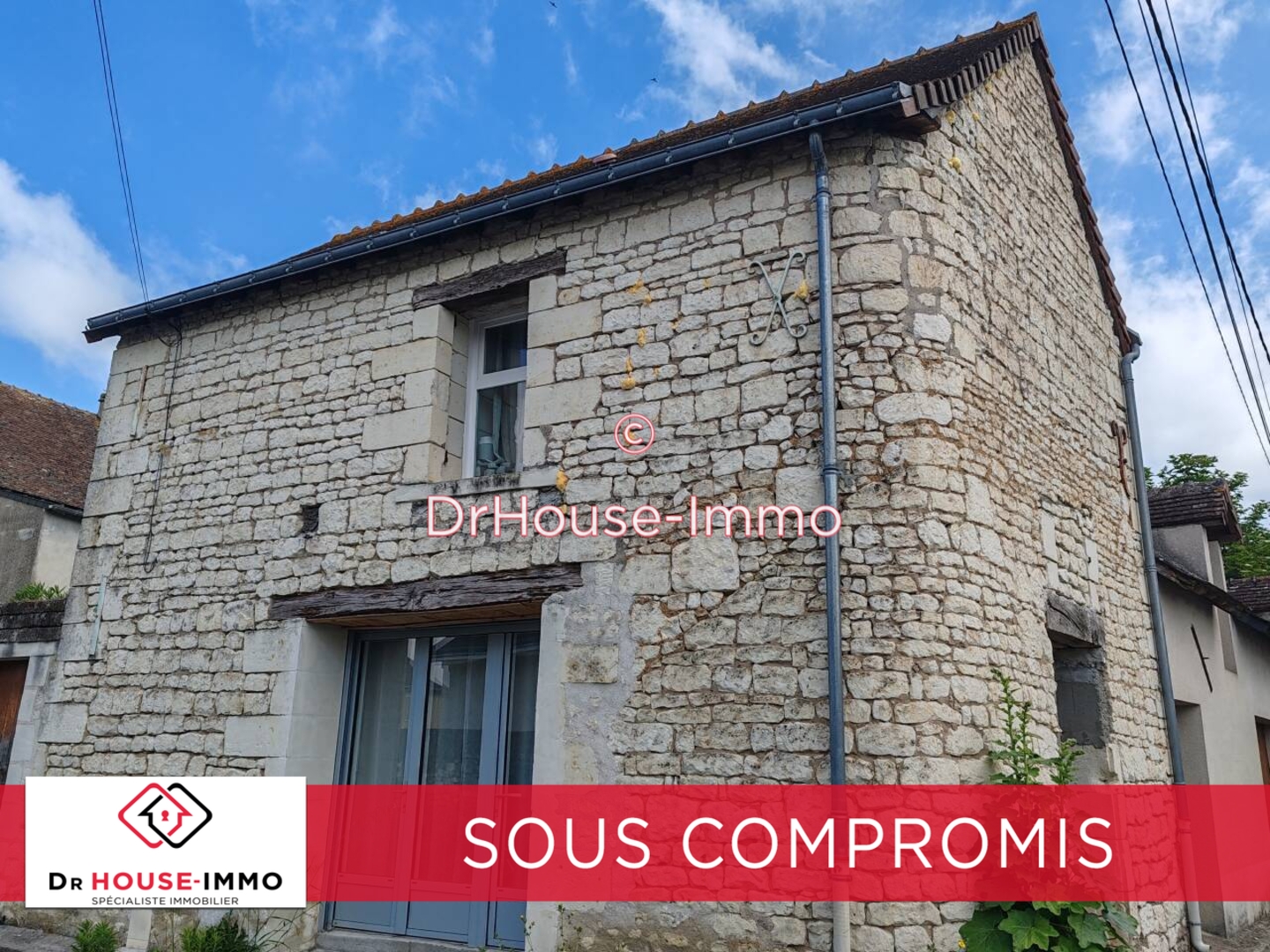 Photo 1 : Vente Maison 4 pièces La Celle-Saint-Avant 55 m²