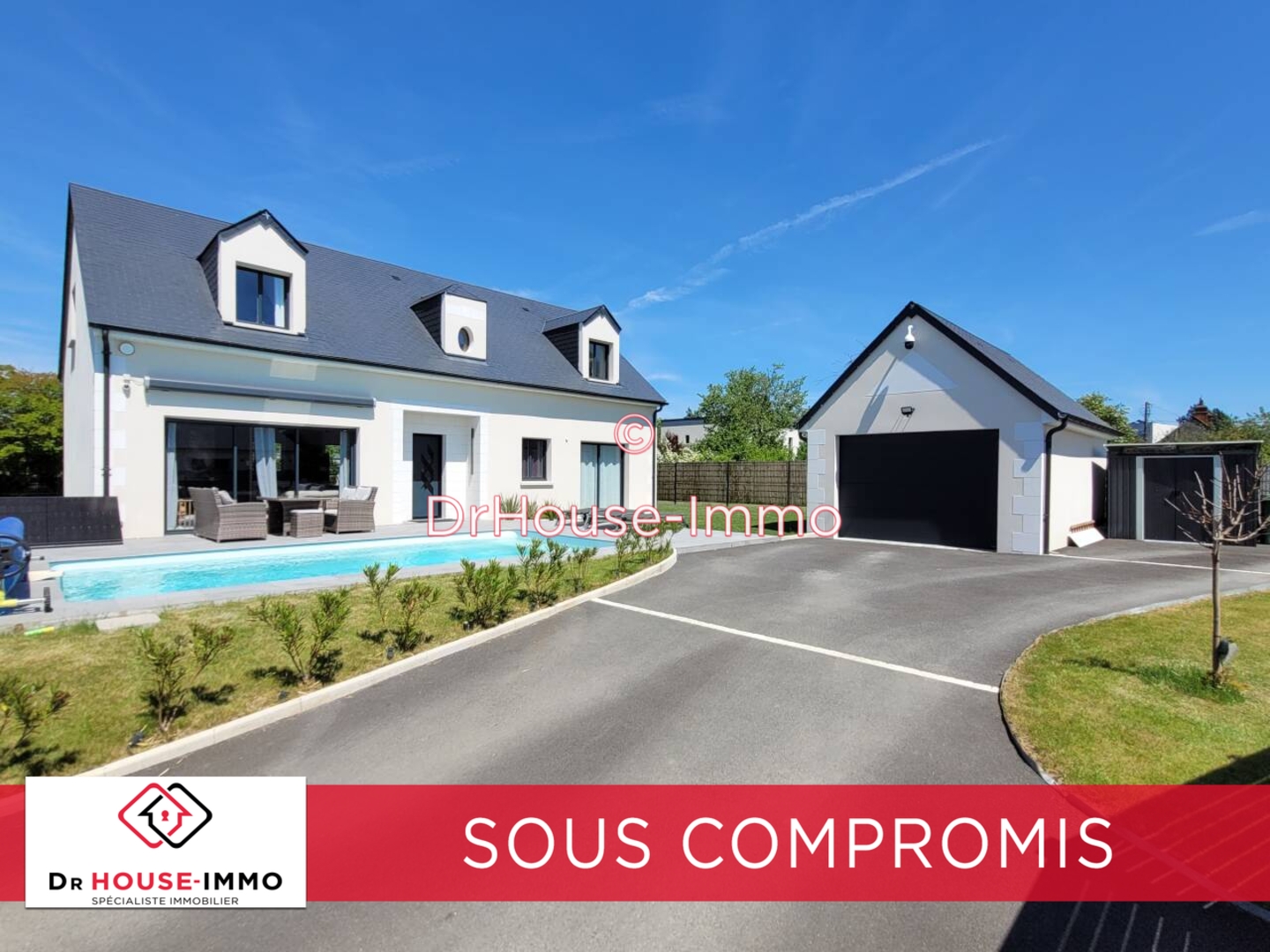 Photo 1 : Vente Maison 7 pièces Joué-lès-Tours 146 m²