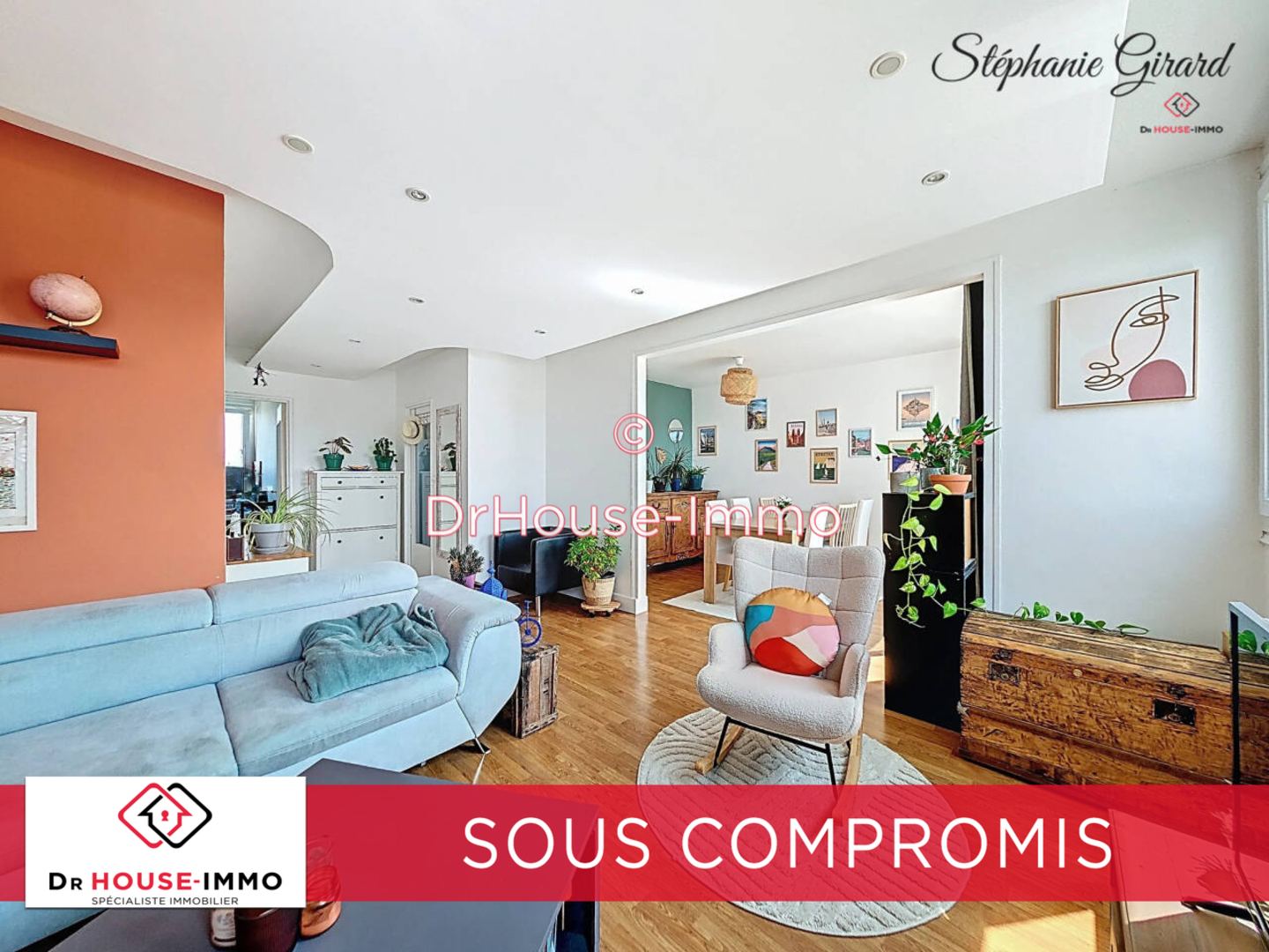 Photo 2 : Vente Appartement 4 pièces Fleury-les-Aubrais 74 m²