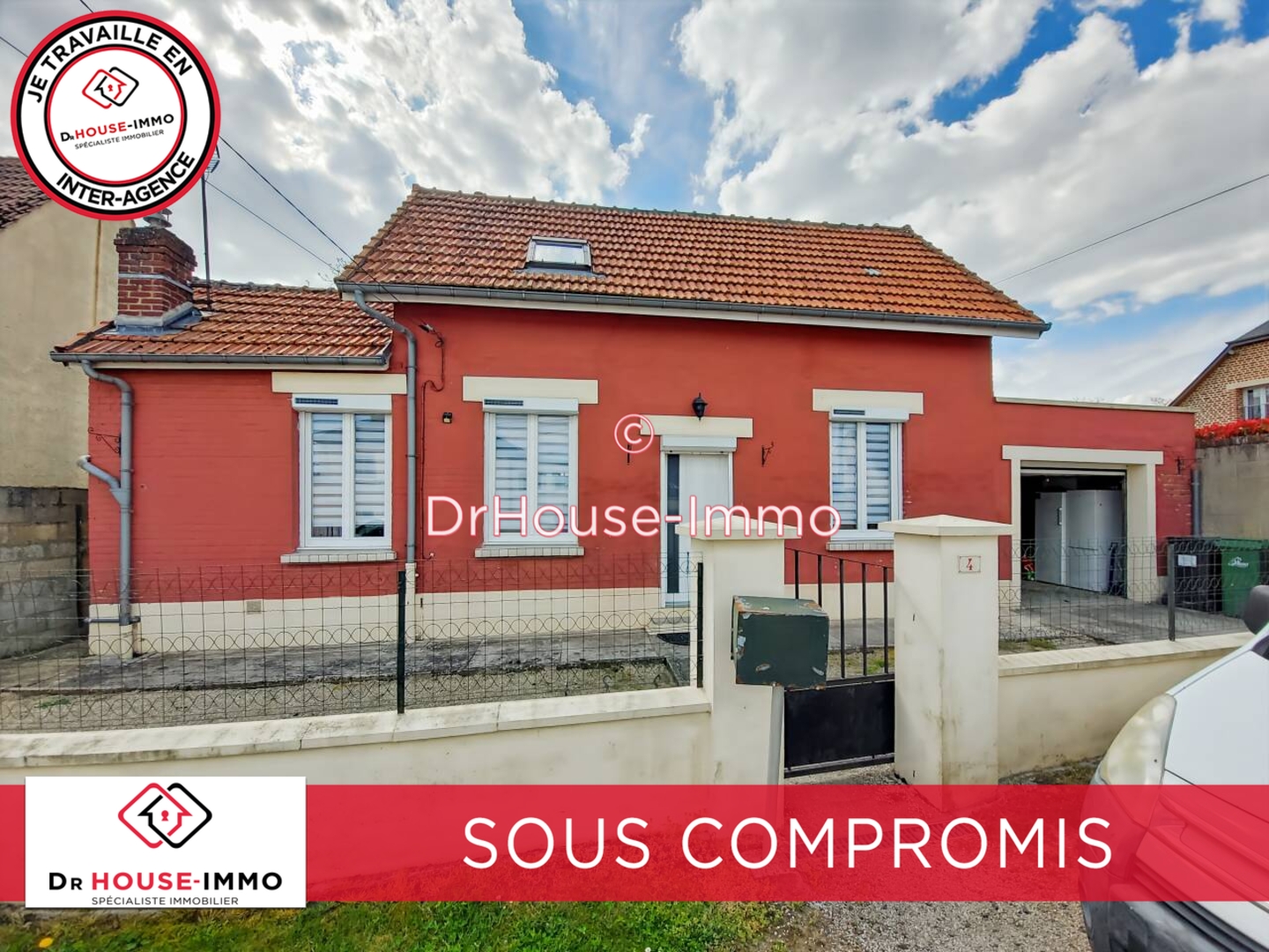 Photo 1 : Vente Maison 3 pièces Frières-Faillouël 68 m²