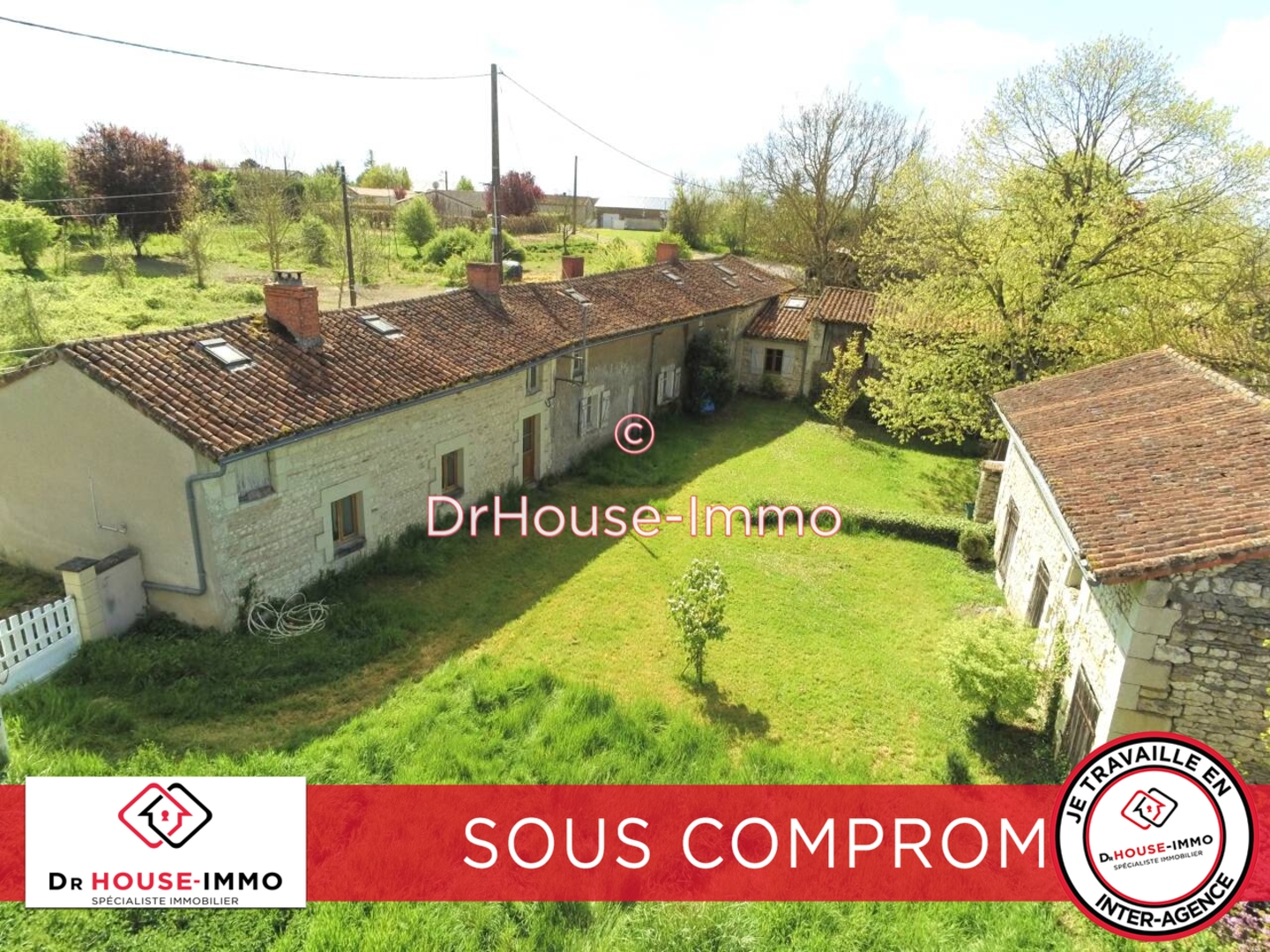 Photo 1 : Vente Maison 4 pièces Coussay 120 m²