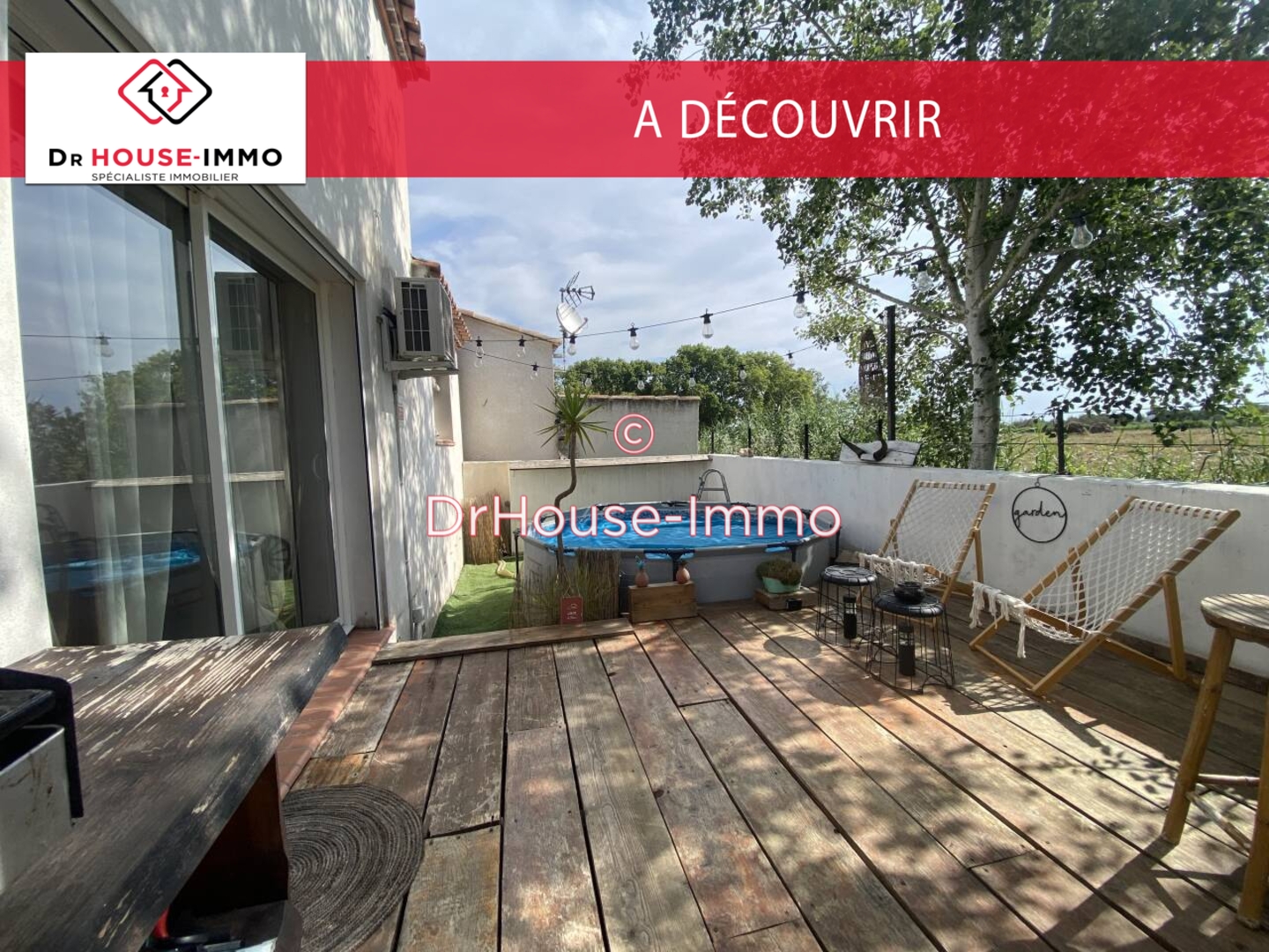 Photo 1 : Vente Maison 4 pièces Saintes-Maries-de-la-Mer 110 m²
