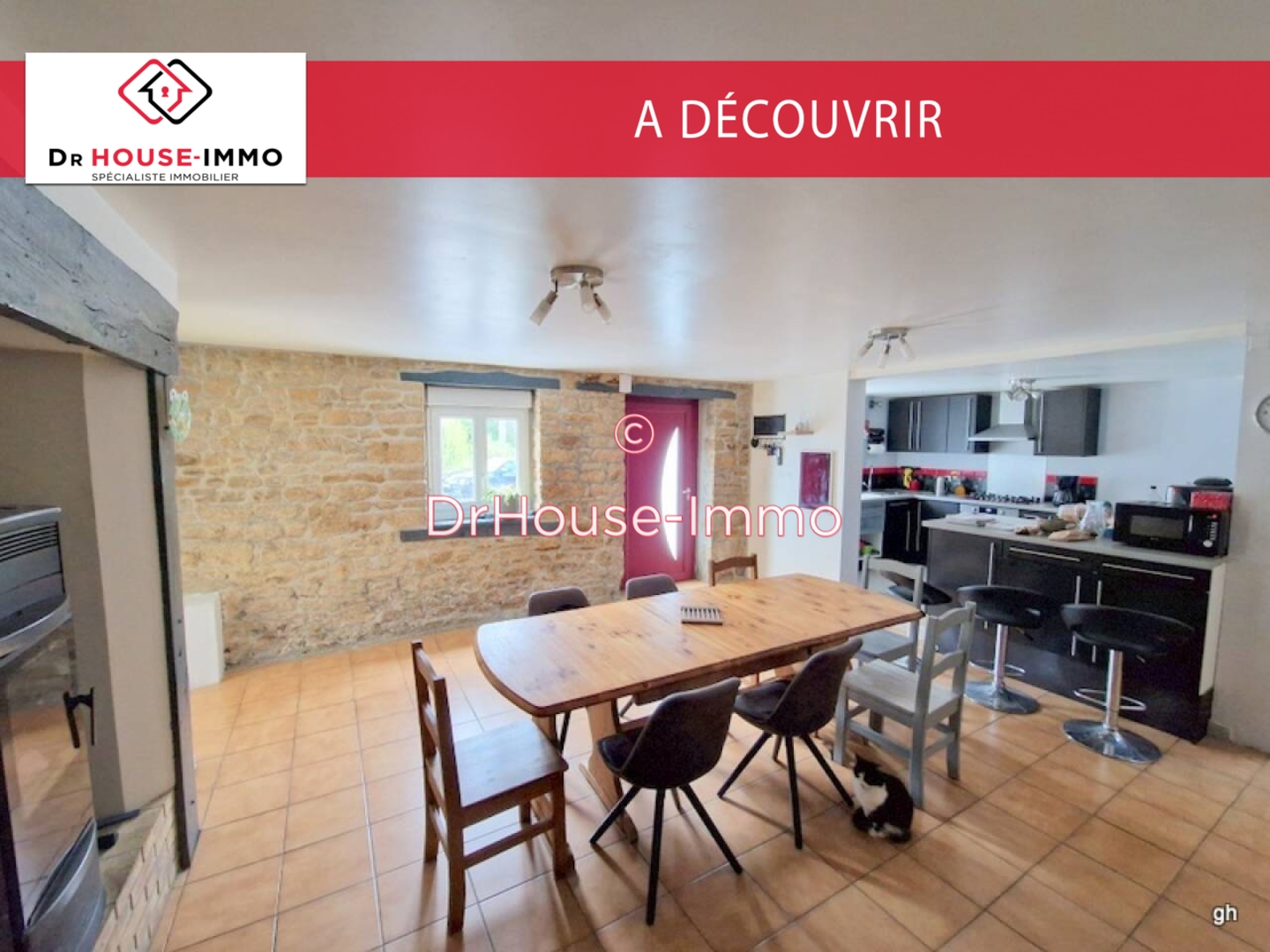 Photo 3 : Vente Maison 7 pièces Landéan 142 m²