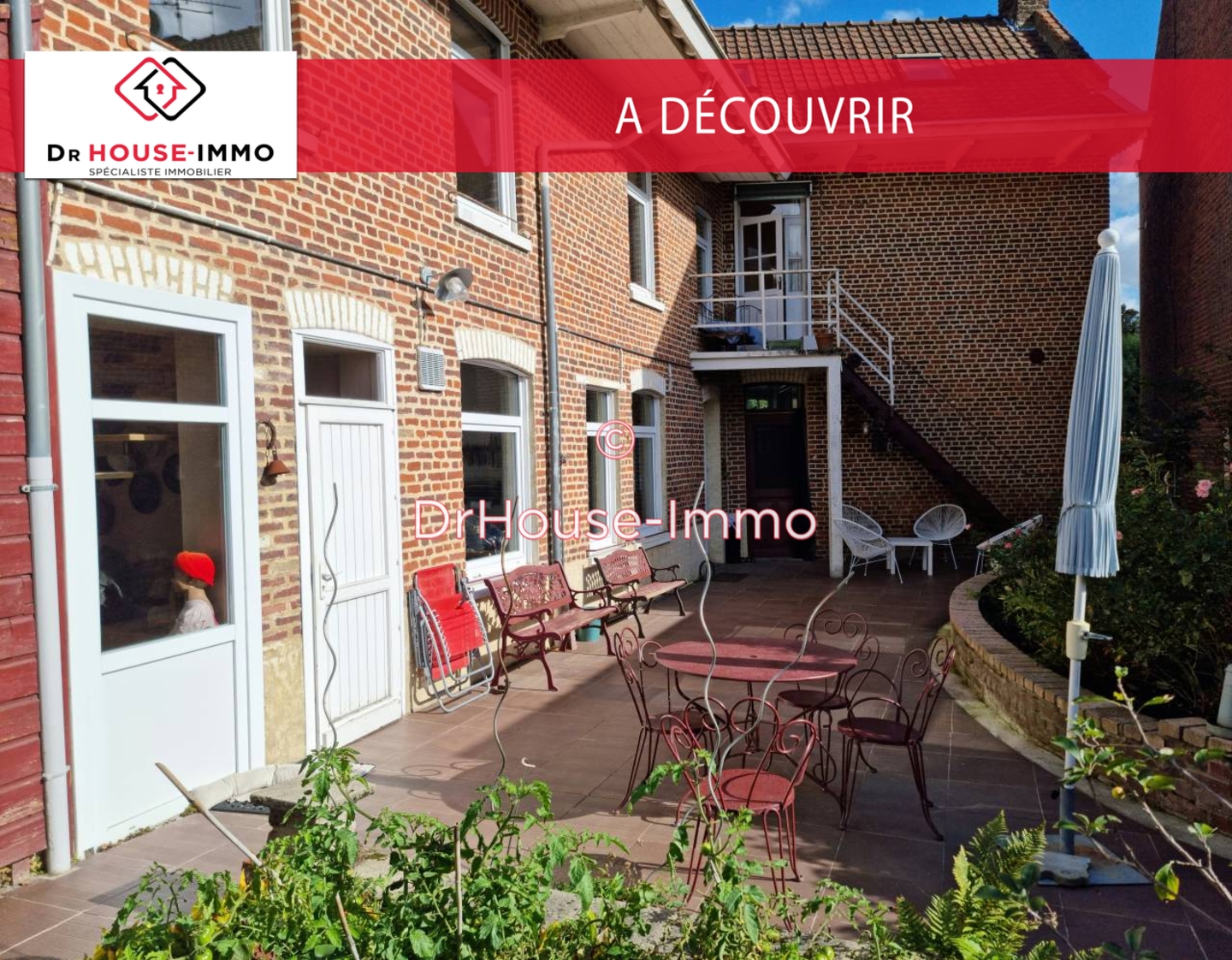 Photo 1 : Vente Maison 12 pièces Phalempin 180 m²