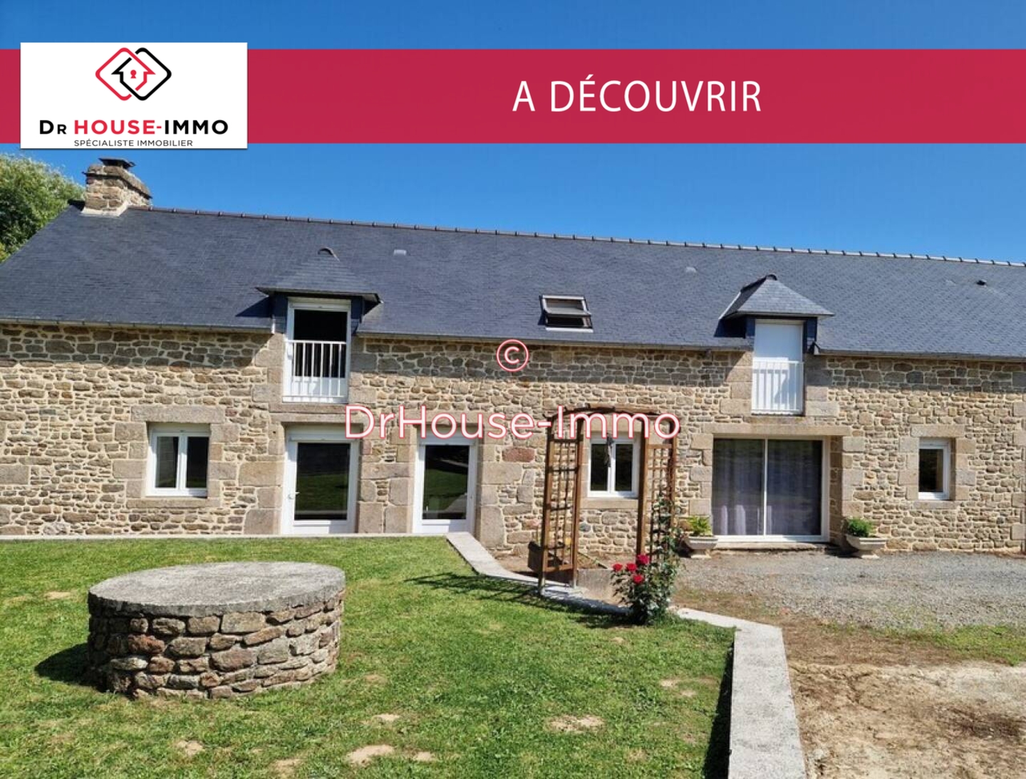 Photo 1 : Vente Maison 5 pièces Saint-Brice-de-Landelles 188 m²