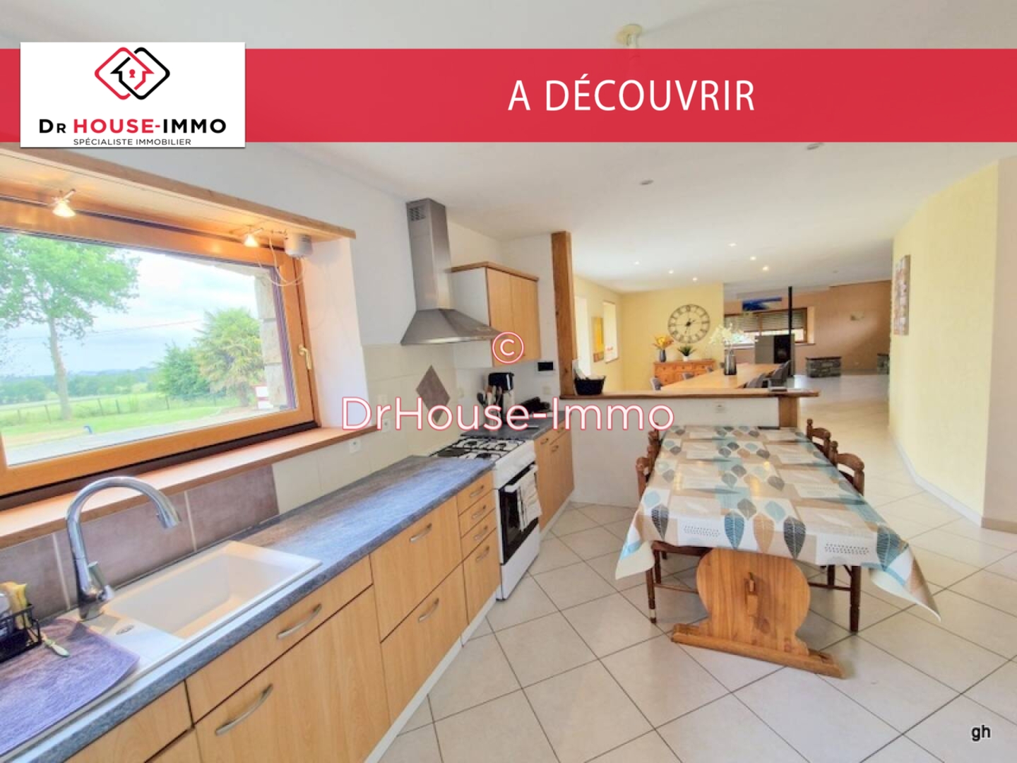Photo 2 : Vente Maison 6 pièces Parcé 258 m²