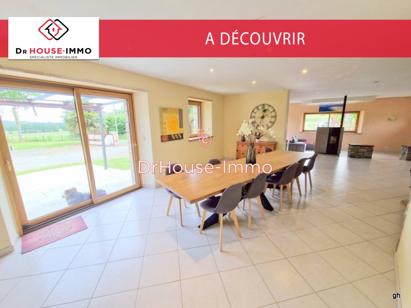 Photo 2 : Vente Maison 6 pièces Parcé 258 m²