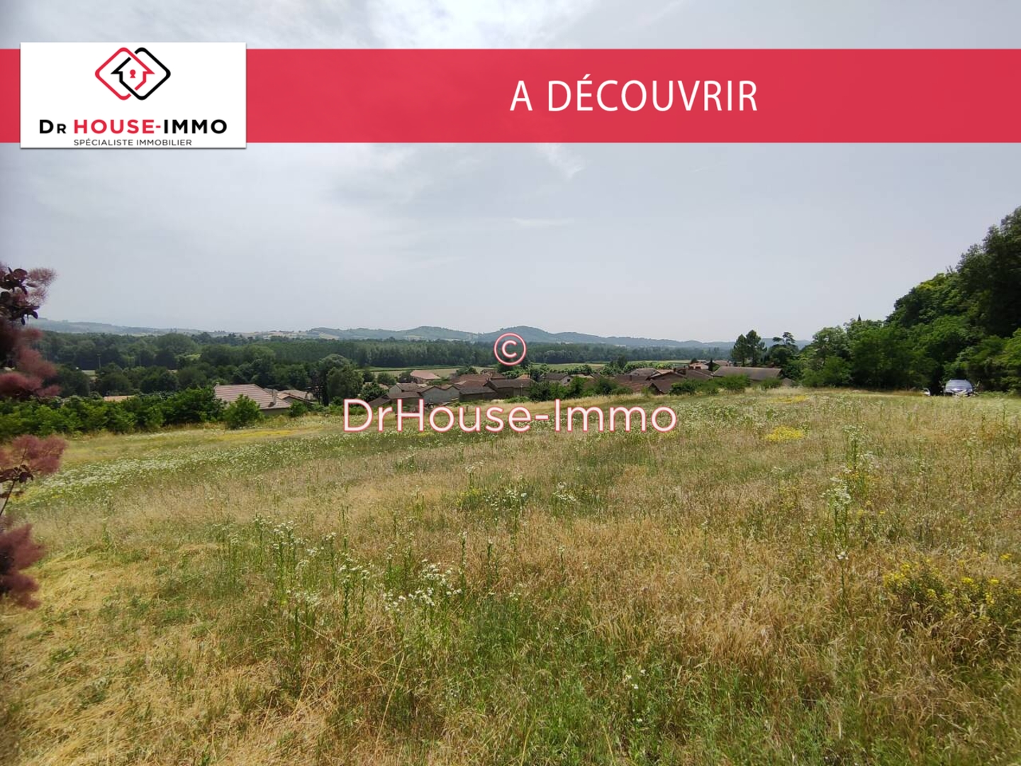 Photo 1 : Vente Terrain Charmes-sur-l'Herbasse 500 m²