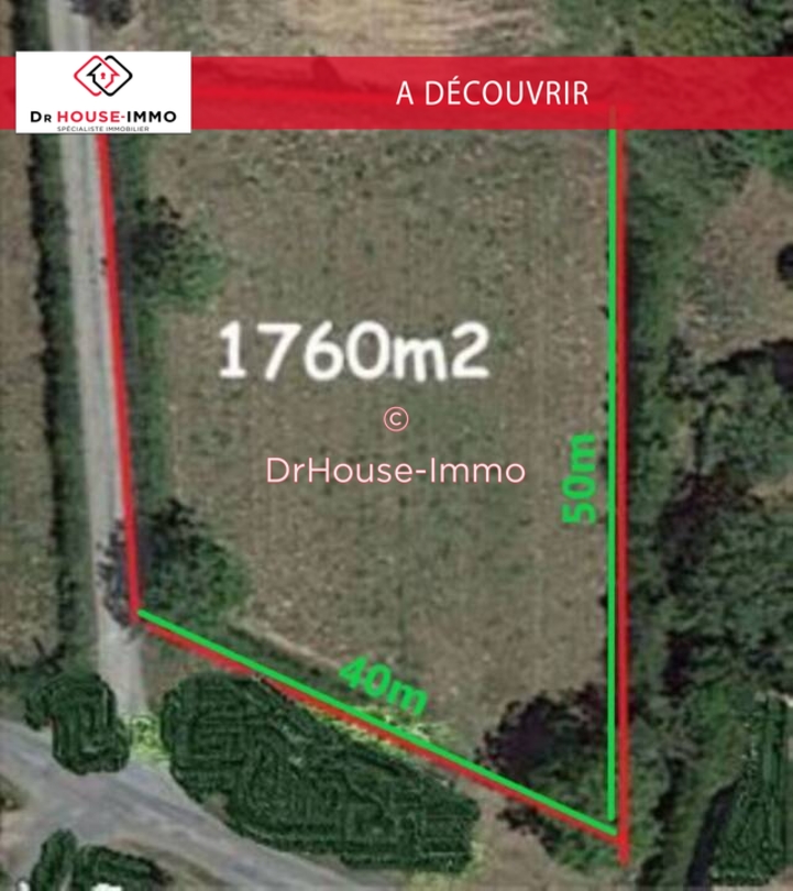Photo 1 : Vente Terrain  Vasles 1760 m²