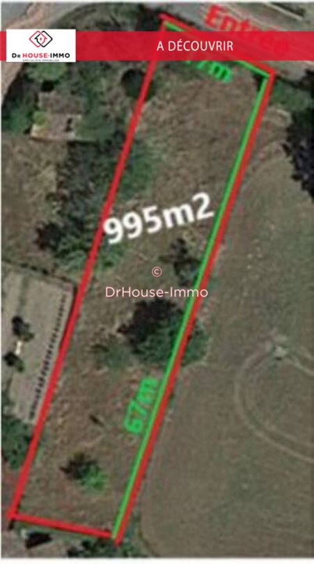 Photo 1 : Vente Terrain  Vasles 995 m²