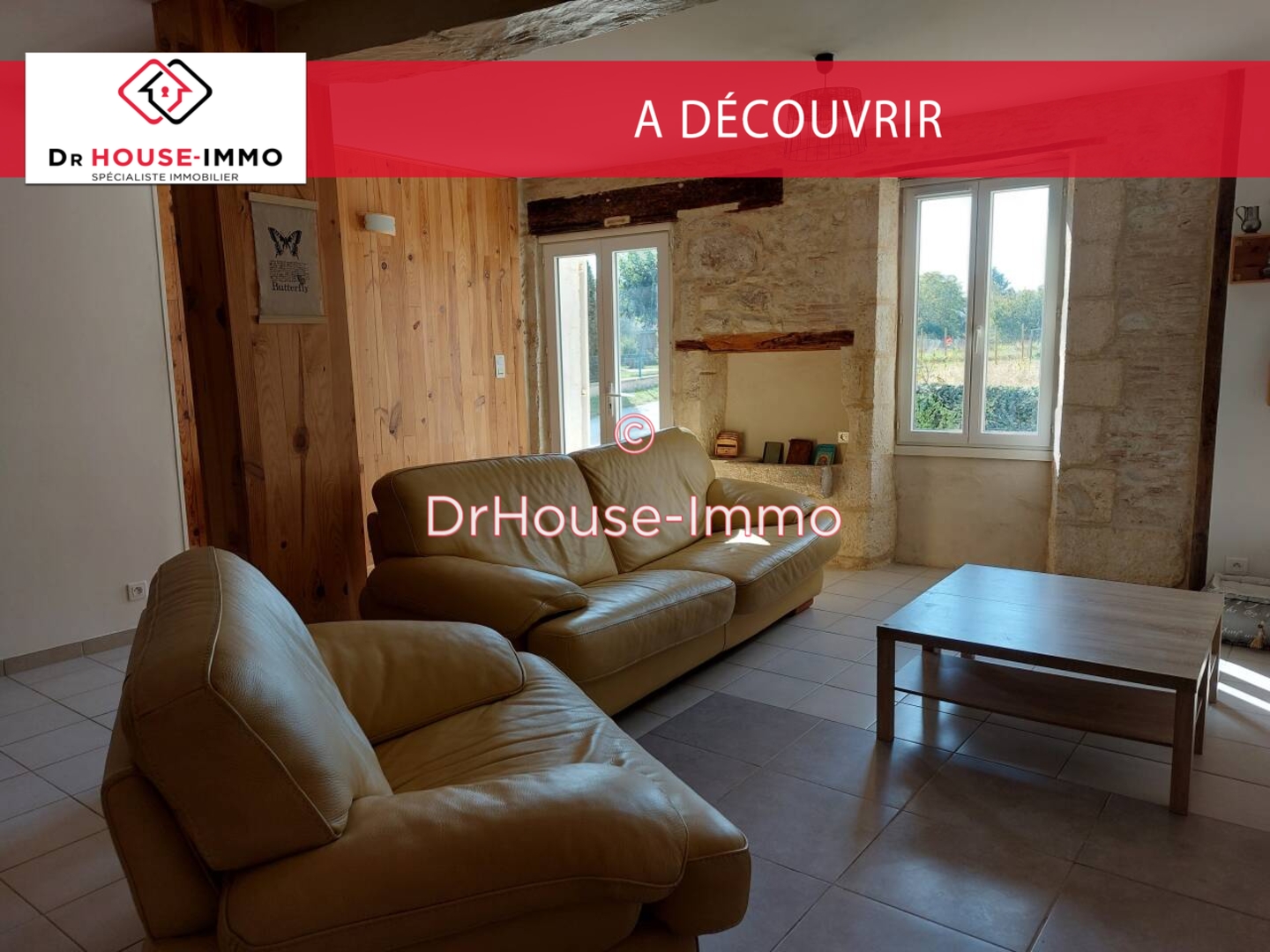 Photo 3 : Vente Maison 4 pièces Le Fleix 140 m²
