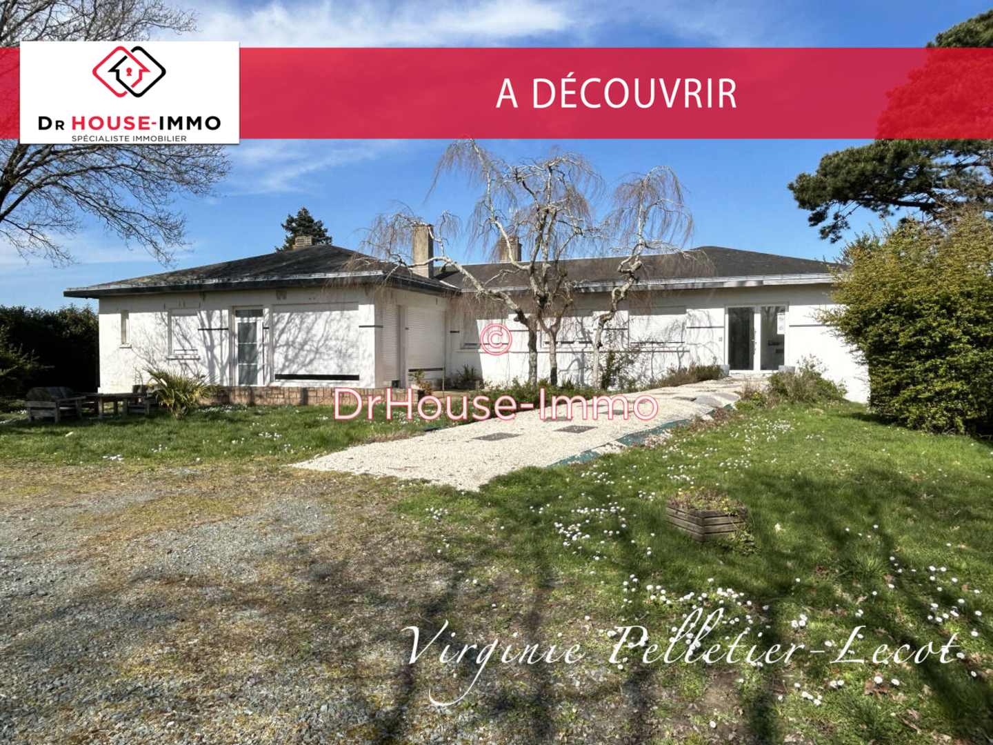 Photo 1 : Vente Maison 9 pièces Bournezeau 228 m²