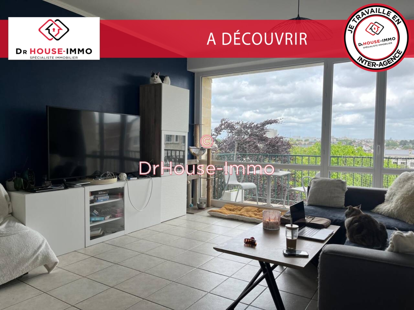 Photo 3 : Vente Appartement 4 pièces Caen 88 m²