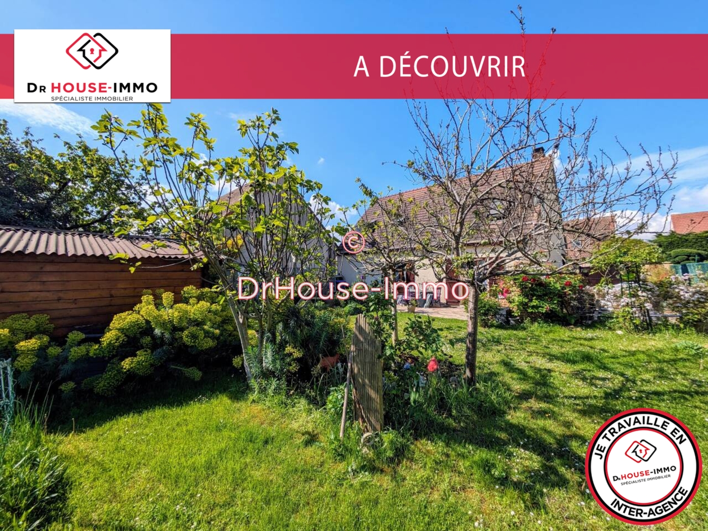 Photo 1 : Vente Maison 6 pièces Chanteloup-les-Vignes 119 m²