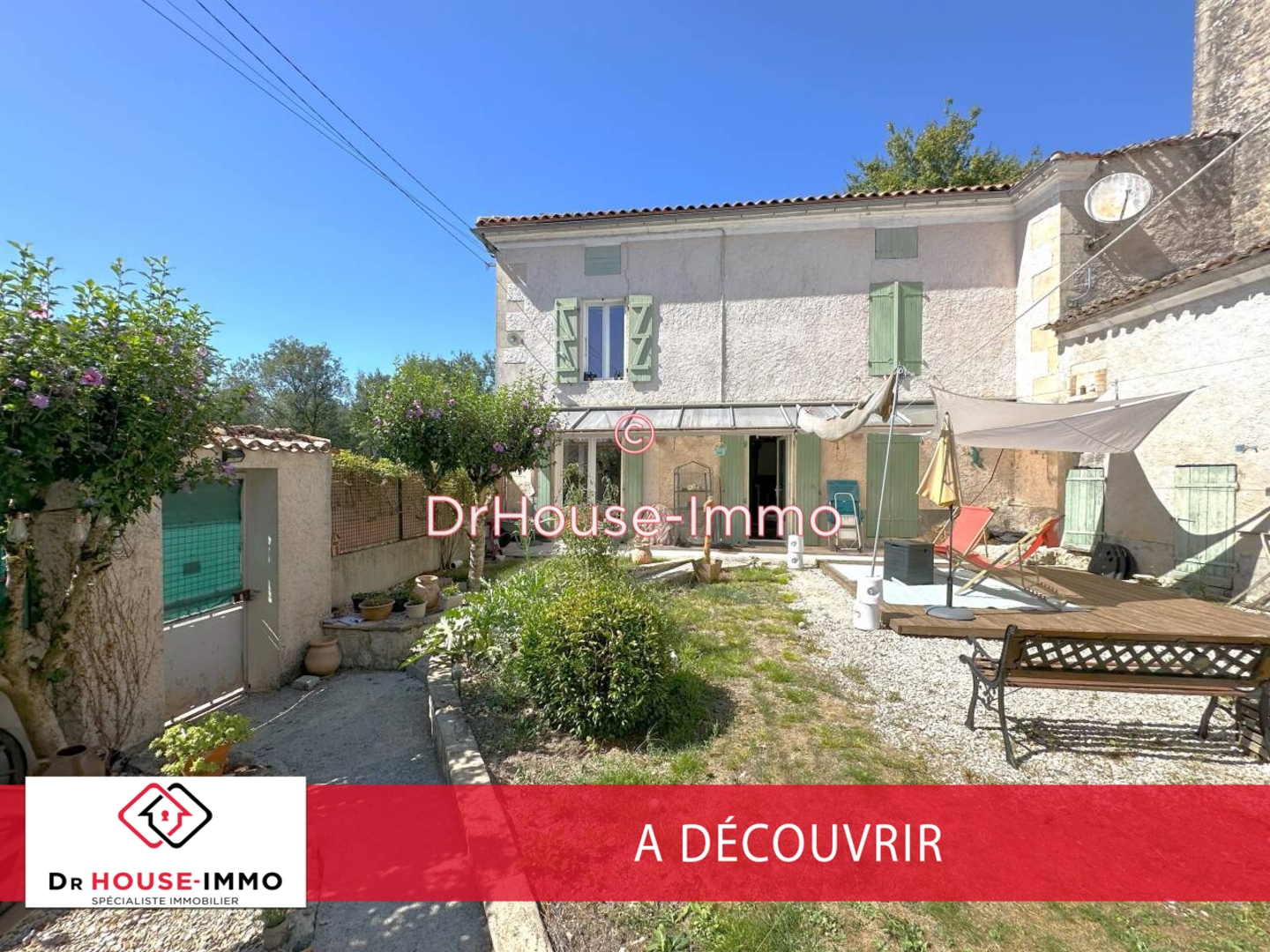 Photo 1 : Vente Maison 4 pièces Asnières-sur-Nouère 93 m²