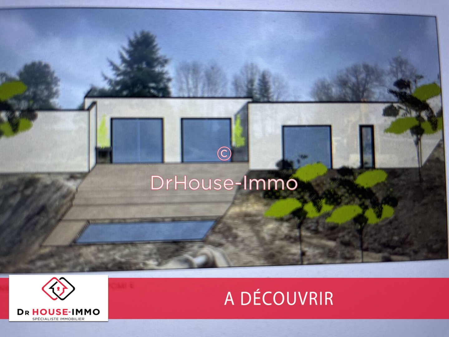 Photo 2 : Vente Terrain Unieux 1449 m²