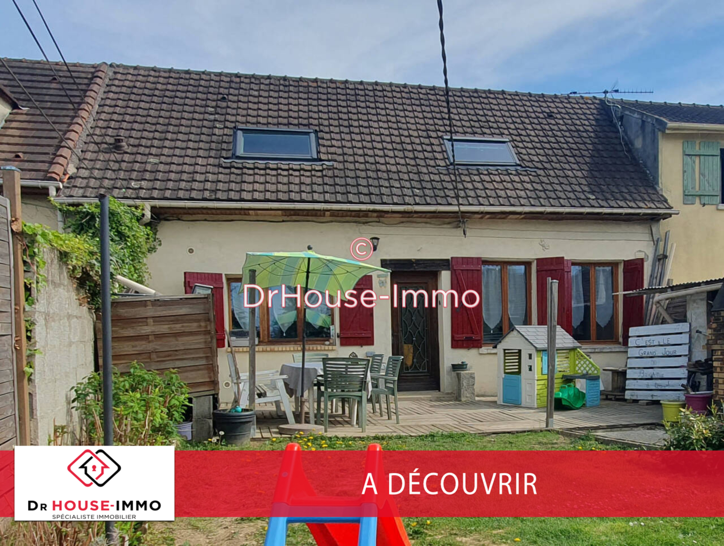 Photo 1 : Vente Maison 4 pièces Neuilly-en-Thelle 85 m²