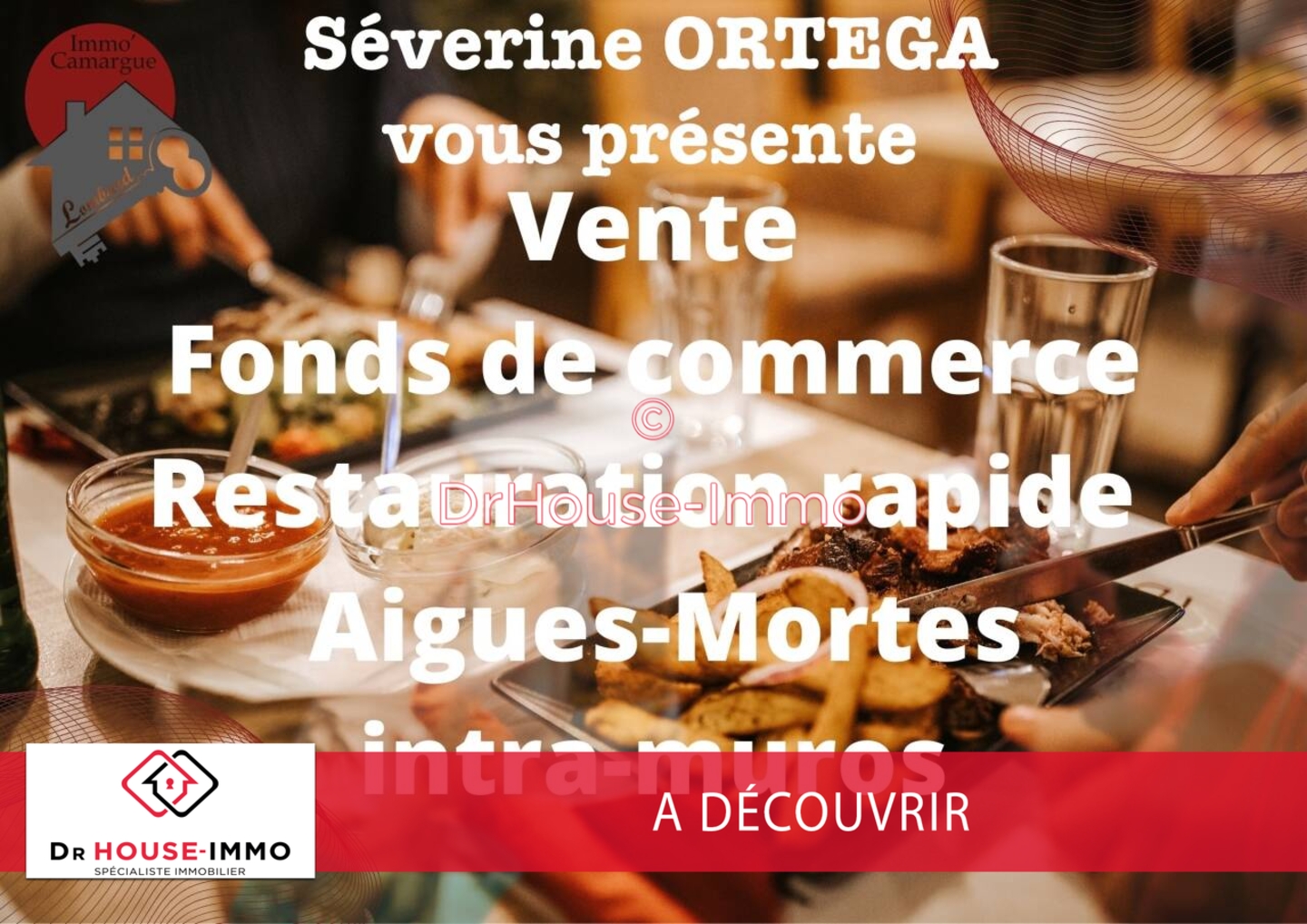 Photo 1 : Vente Commerce 1 pièce Aigues-Mortes 85 m²