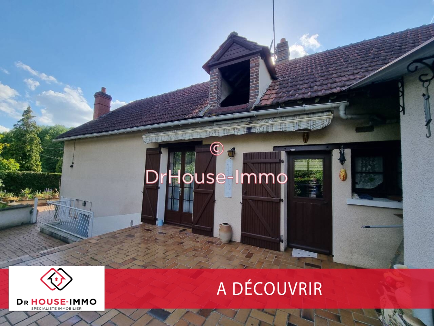 Photo 1 : Vente Maison 5 pièces Fontenay-sur-Loing 90 m²