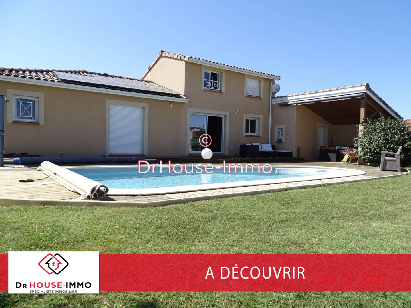 Photo 1 : Vente Maison 5 pièces Lherm 125 m²