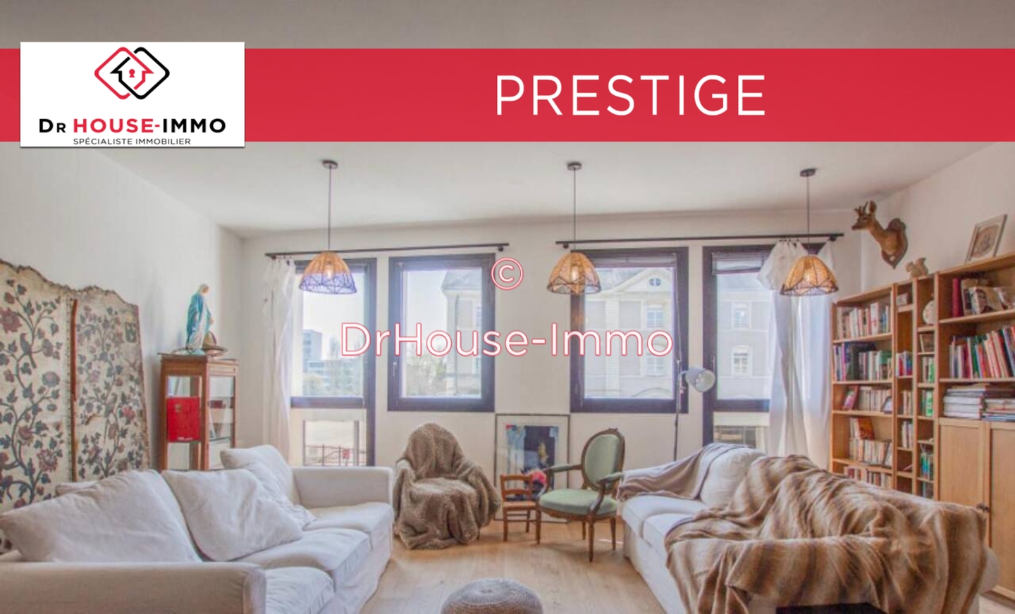 Photo 1 : Vente Appartement 5 pièces Angers 143 m²