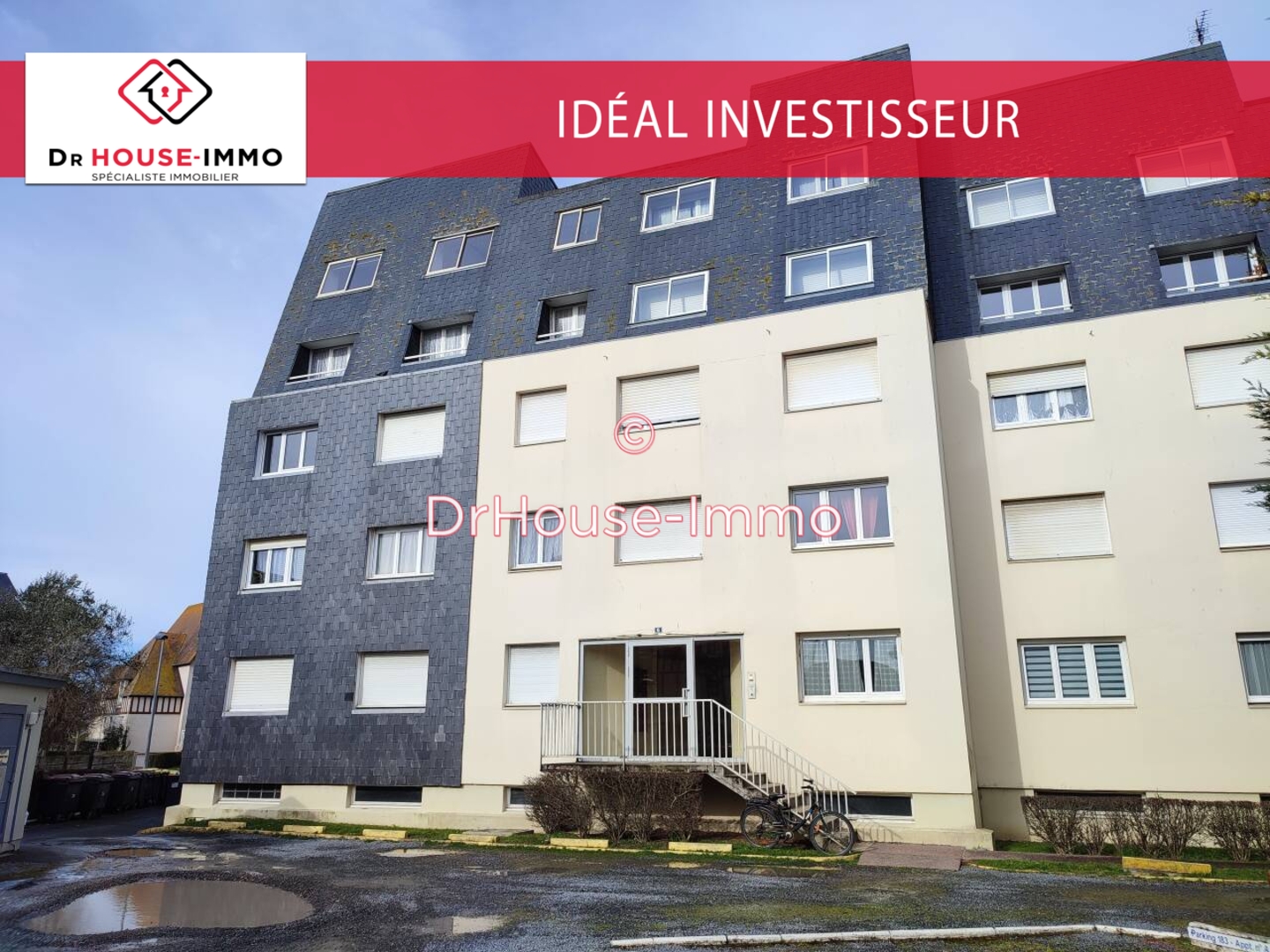 Photo 1 : Vente Appartement 2 pièces Courseulles-sur-Mer 35 m²