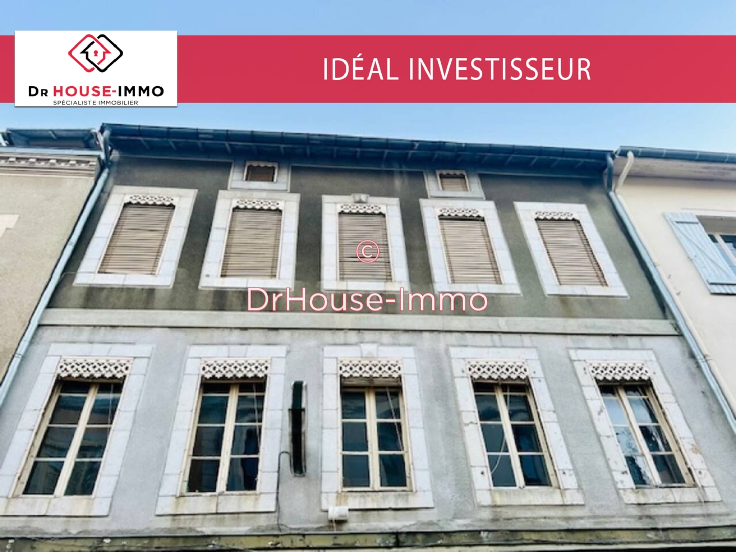 Photo 1 : Vente Immeuble 10 pièces Saint-Gaudens 390 m²
