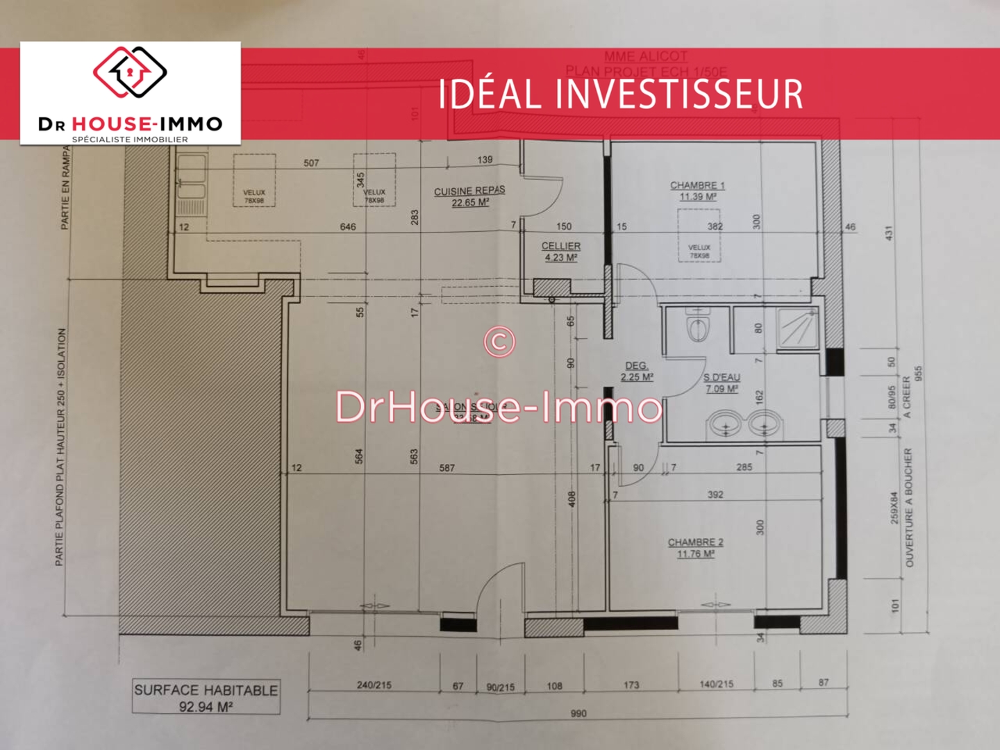 Photo 3 : Vente Immeuble 5 pièces Sainte-Livrade-sur-Lot 185 m²