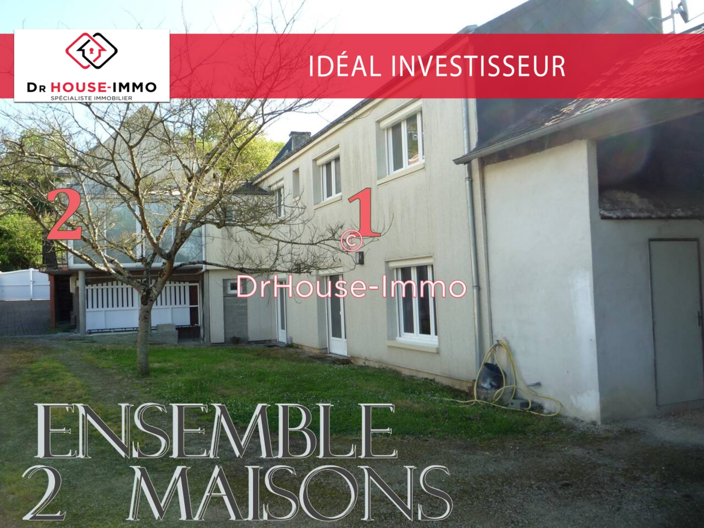 Photo 1 : Vente Maison 8 pièces Cinq-Mars-la-Pile 168 m²