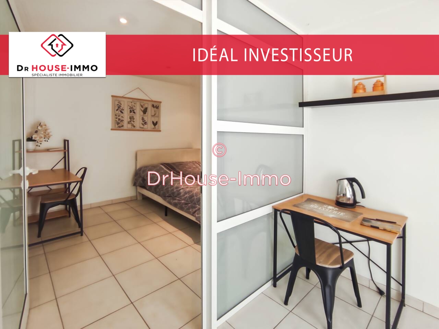 Photo 1 : Vente Appartement 2 pièces Saint-Martin-de-Seignanx 21 m²