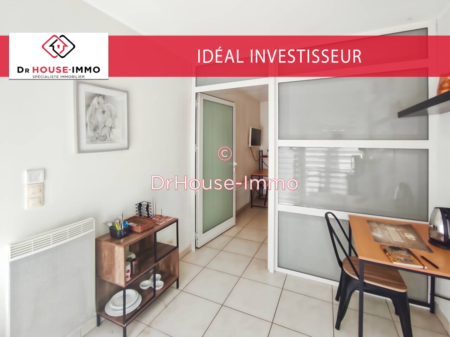 Photo 1 : Vente Bureau 2 pièces Saint-Martin-de-Seignanx 21 m²