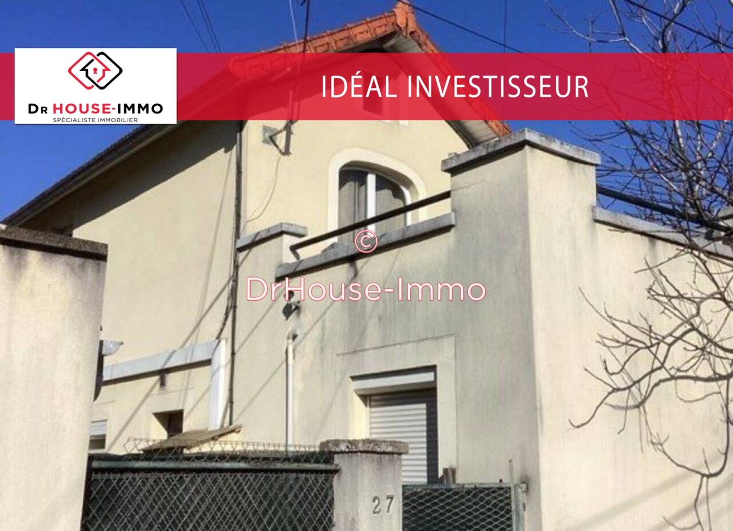 Photo 2 : Vente Immeuble 8 pièces Saint-Denis 173 m²