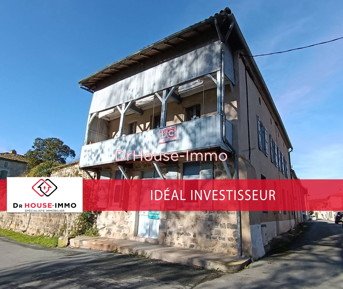 Photo 1 : Vente Maison 7 pièces Vianne 180 m²