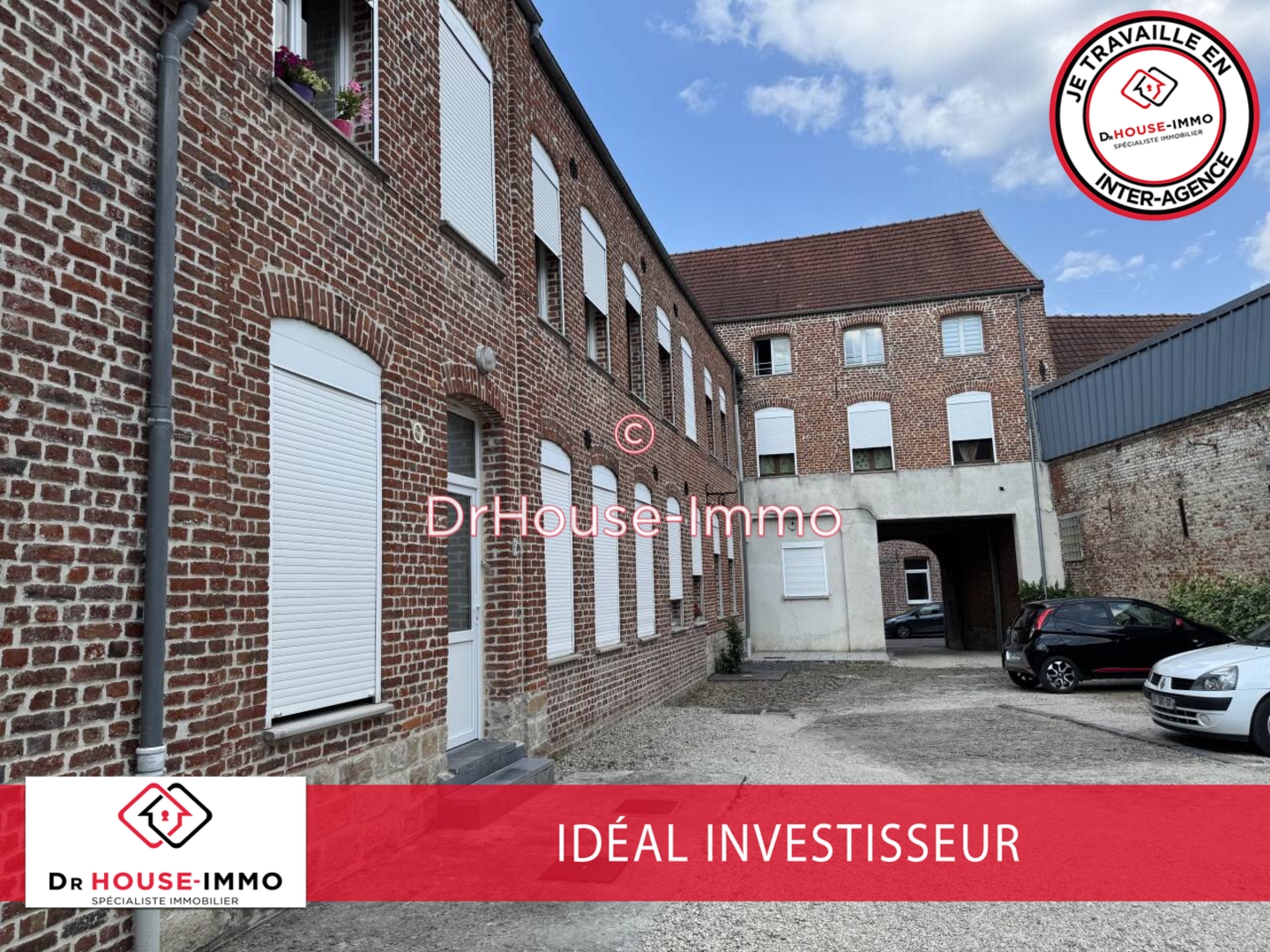 Photo 2 : Vente Immeuble 15 pièces Le Quesnoy 463 m²