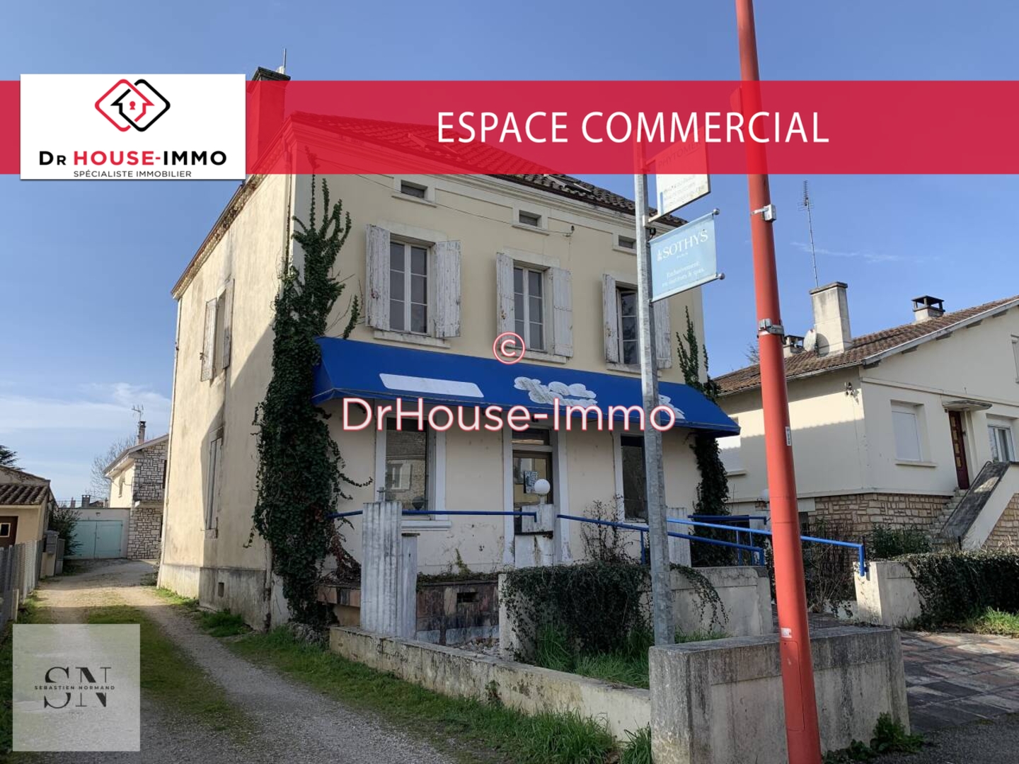 Photo 1 : Vente Immeuble 15 pièces Monsempron-Libos 190 m²