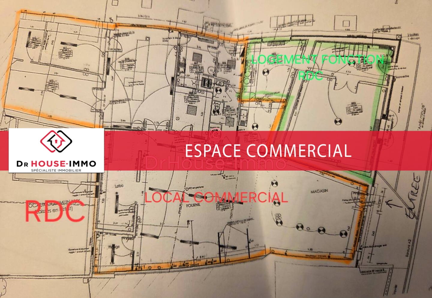 Photo 2 : Vente Commerce Surgères 248 m²