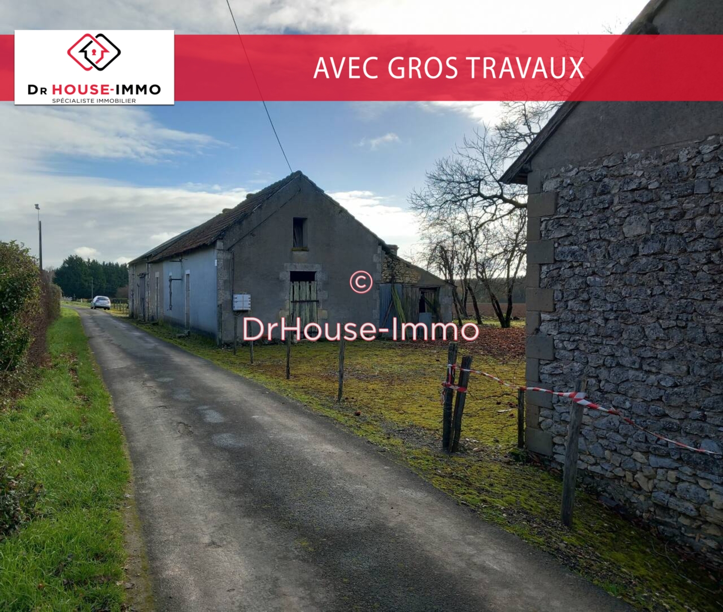 Photo 2 : Vente Maison 4 pièces Pouligny-Saint-Pierre 410 m²