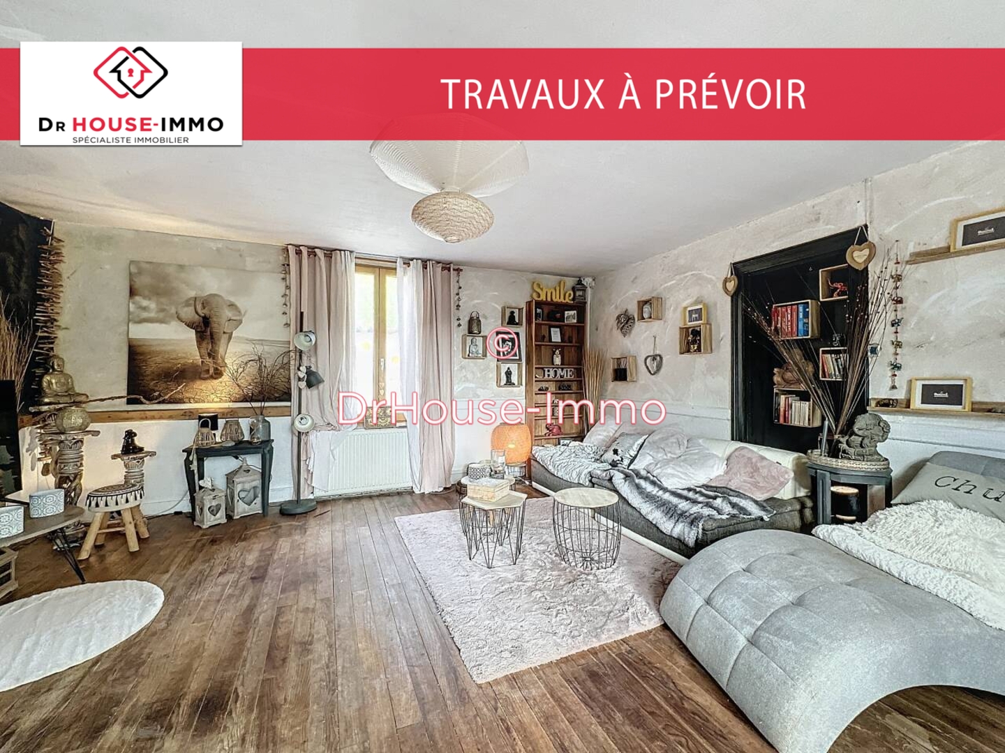 Photo 1 : Vente Maison 7 pièces Lamonzie-Saint-Martin 145 m²