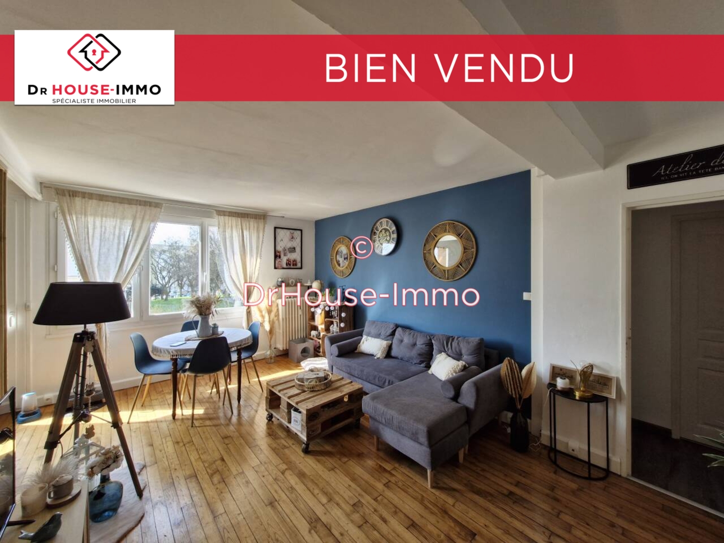 Photo 1 : Vente Appartement 3 pièces Niort 64 m²